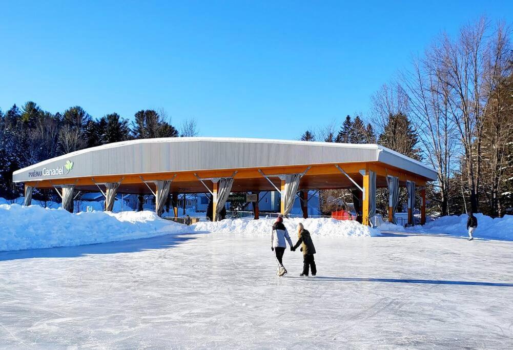 Chalets Nabu La Sacacomie - Riviere - Billard 상트-알렉시-데-몽 외부 사진