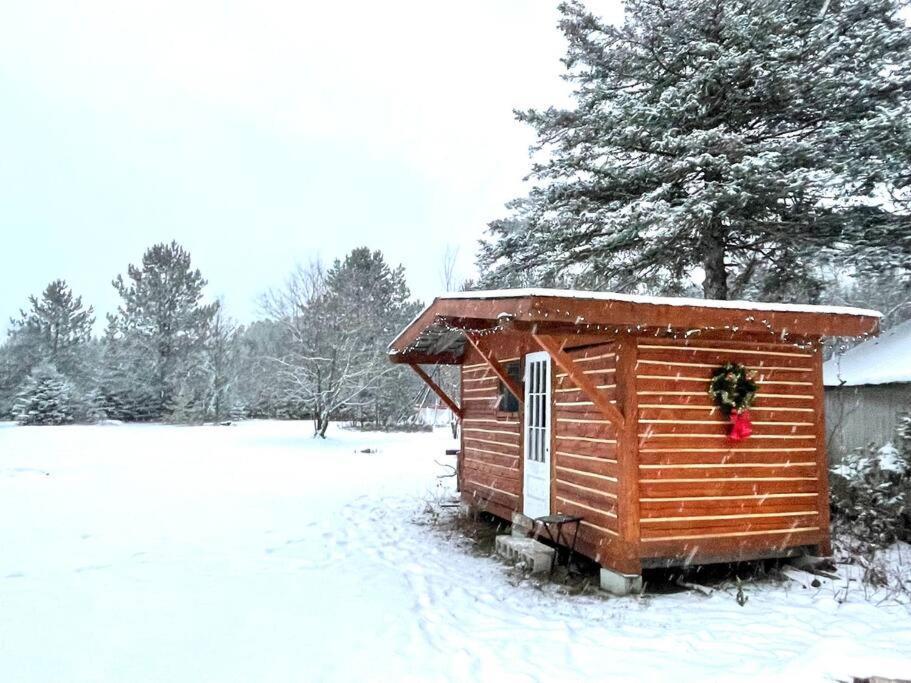 Chalets Nabu La Sacacomie - Riviere - Billard 상트-알렉시-데-몽 외부 사진